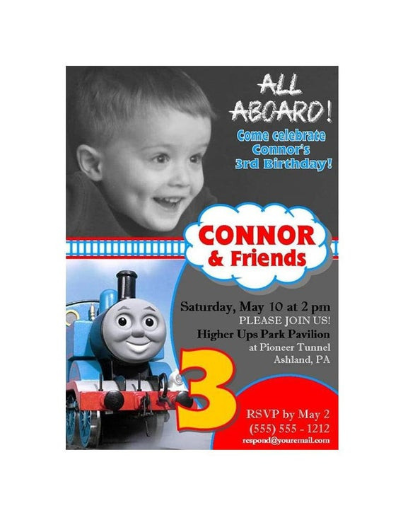 Best ideas about Thomas Birthday Invitations
. Save or Pin Items similar to Thomas the Train Birthday Party Now.