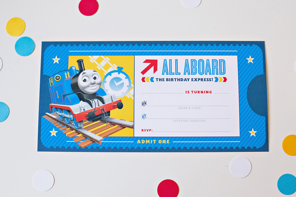 Best ideas about Thomas Birthday Invitations
. Save or Pin How to Throw a Thomas & Friends DIY Birthday Party Now.