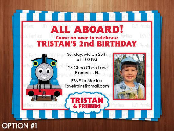 Best ideas about Thomas Birthday Invitations
. Save or Pin Printable DIY Blue and Red Thomas the Train by Now.