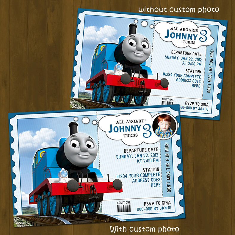 Best ideas about Thomas Birthday Invitations
. Save or Pin Unavailable Listing on Etsy Now.