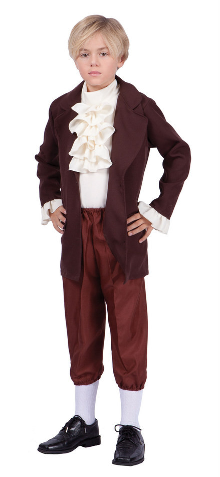 Best ideas about Thomas Jefferson Costume DIY
. Save or Pin Child s Thomas Jefferson Costume Candy Apple Costumes Now.