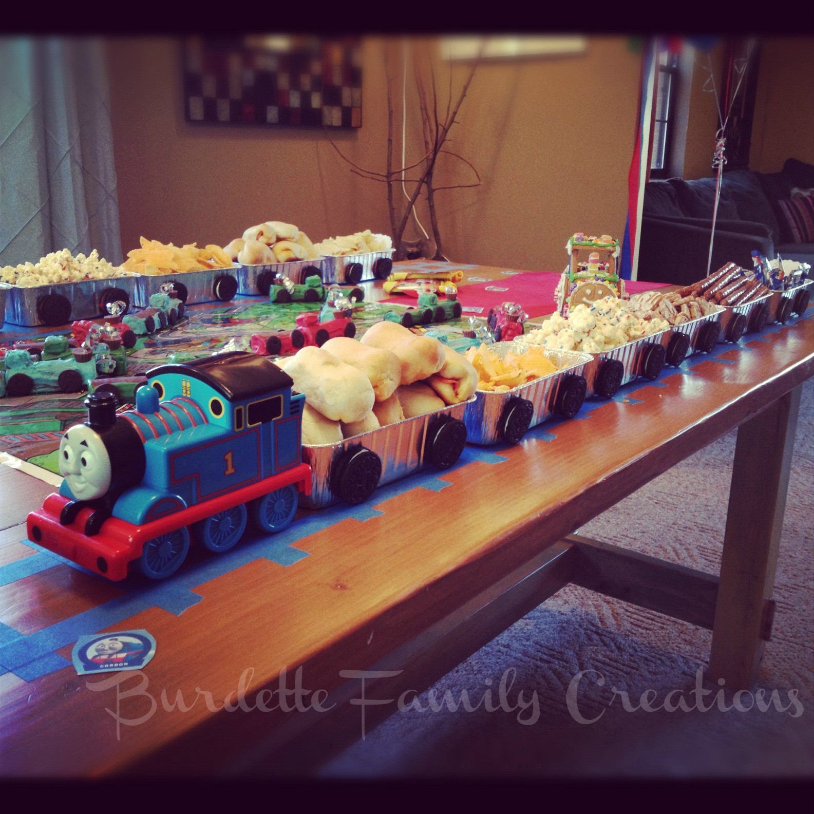 Best ideas about Thomas The Train Birthday Decorations
. Save or Pin Burdette Family Creations Thomas the Train Birthday Party Now.