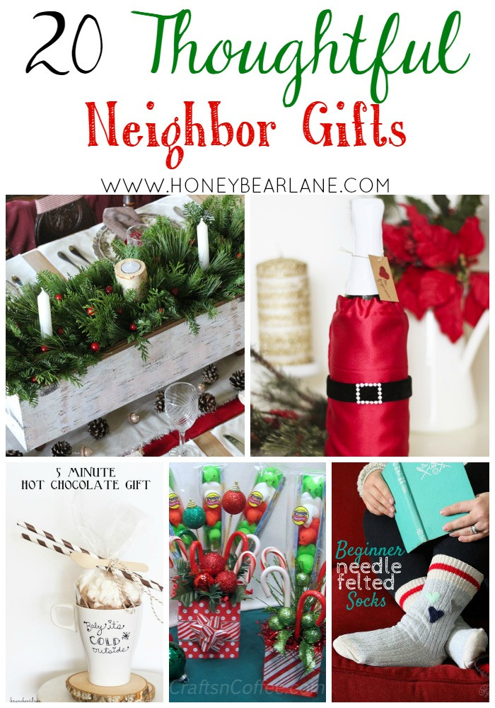 Best ideas about Thoughtful Gift Ideas
. Save or Pin 20 Thoughtful Neighbor Gift Ideas HoneyBear Lane Now.
