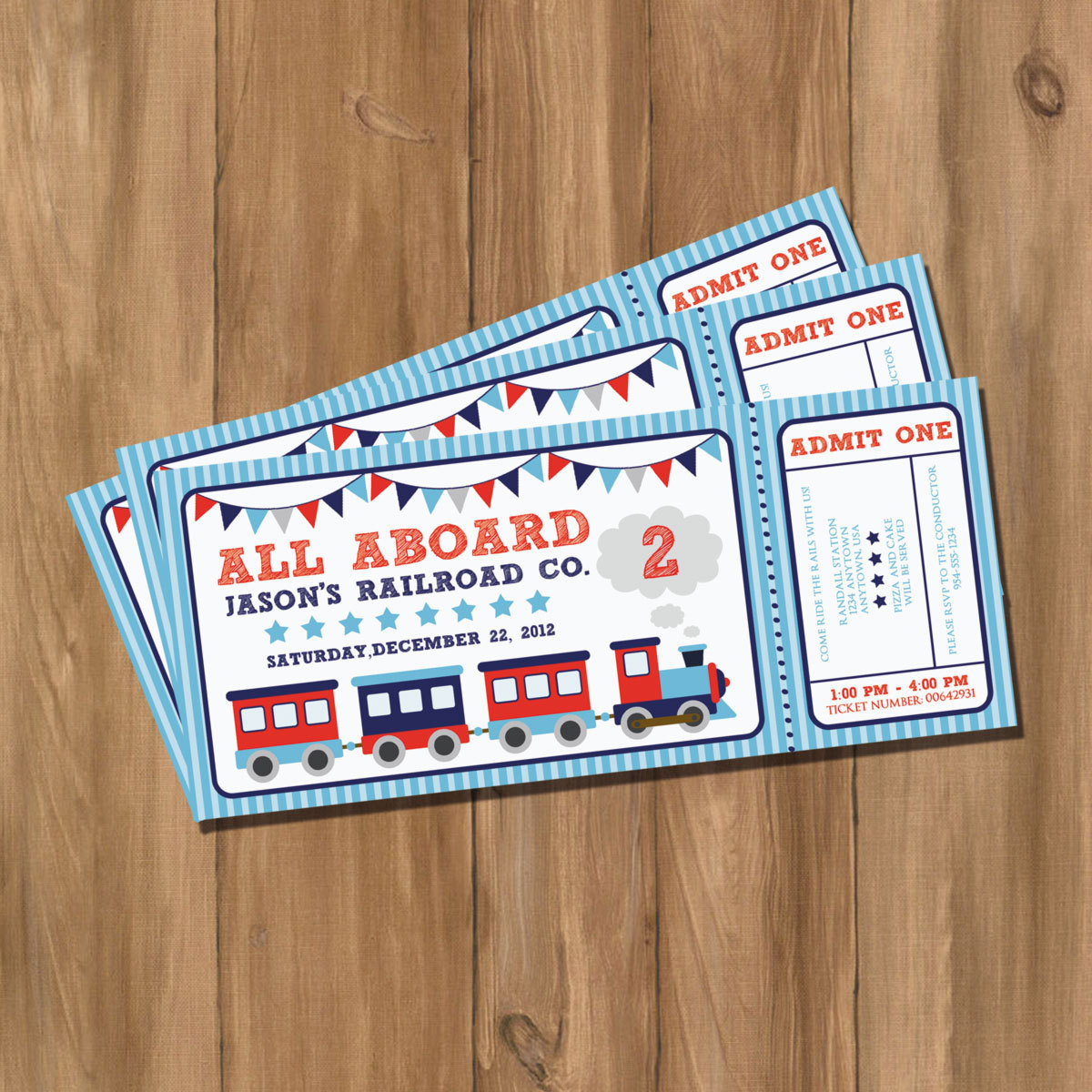 Best ideas about Ticket Birthday Invitations
. Save or Pin Choo Choo Train Ticket Birthday Party Invitation Digital Now.