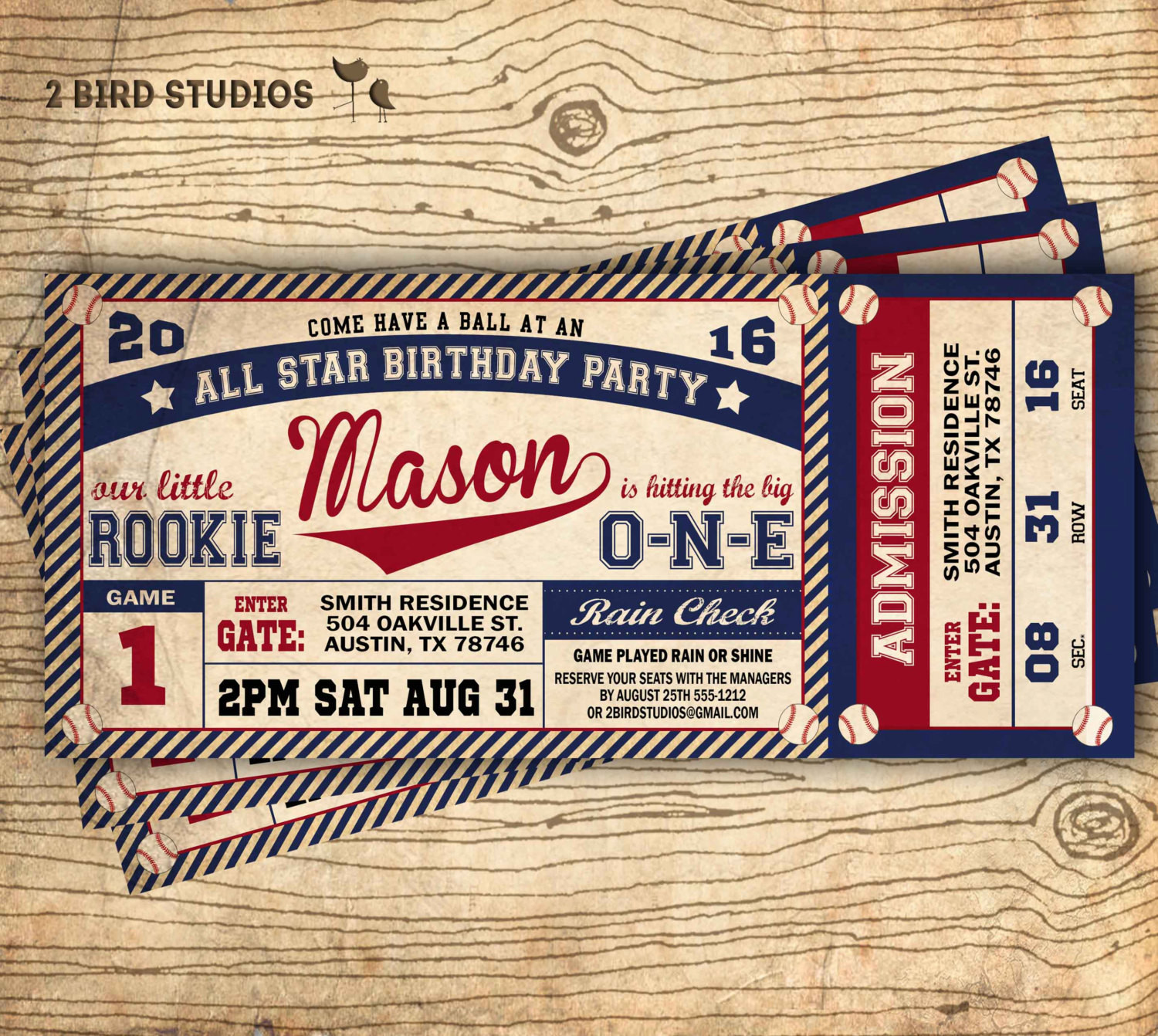 Best ideas about Ticket Birthday Invitations
. Save or Pin Baseball birthday invitation Baseball ticket invitation Now.
