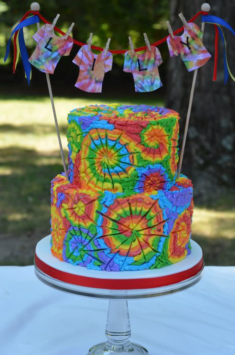 Best ideas about Tie Dye Birthday Cake
. Save or Pin Tie Dye Birthday Party Cake cake by Elisabeth Palatiello Now.