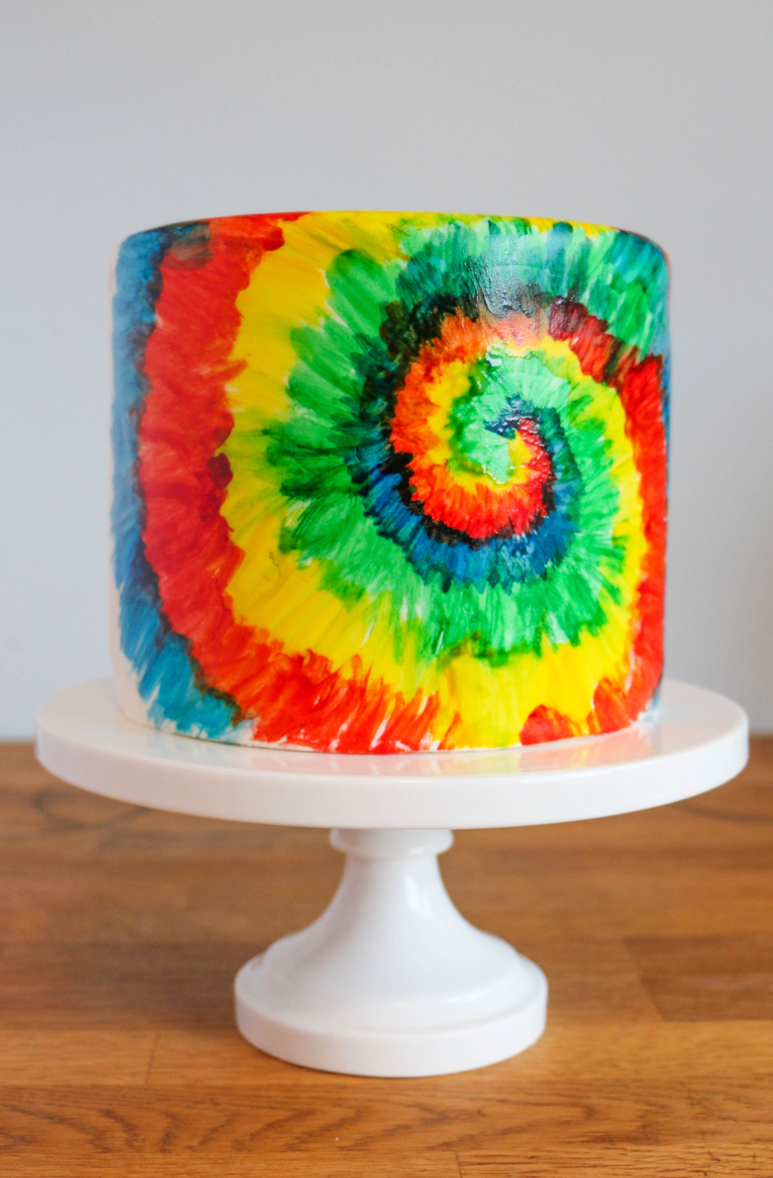 Best ideas about Tie Dye Birthday Cake
. Save or Pin How to Make a Tie Dye Cake — Inside and Out Now.