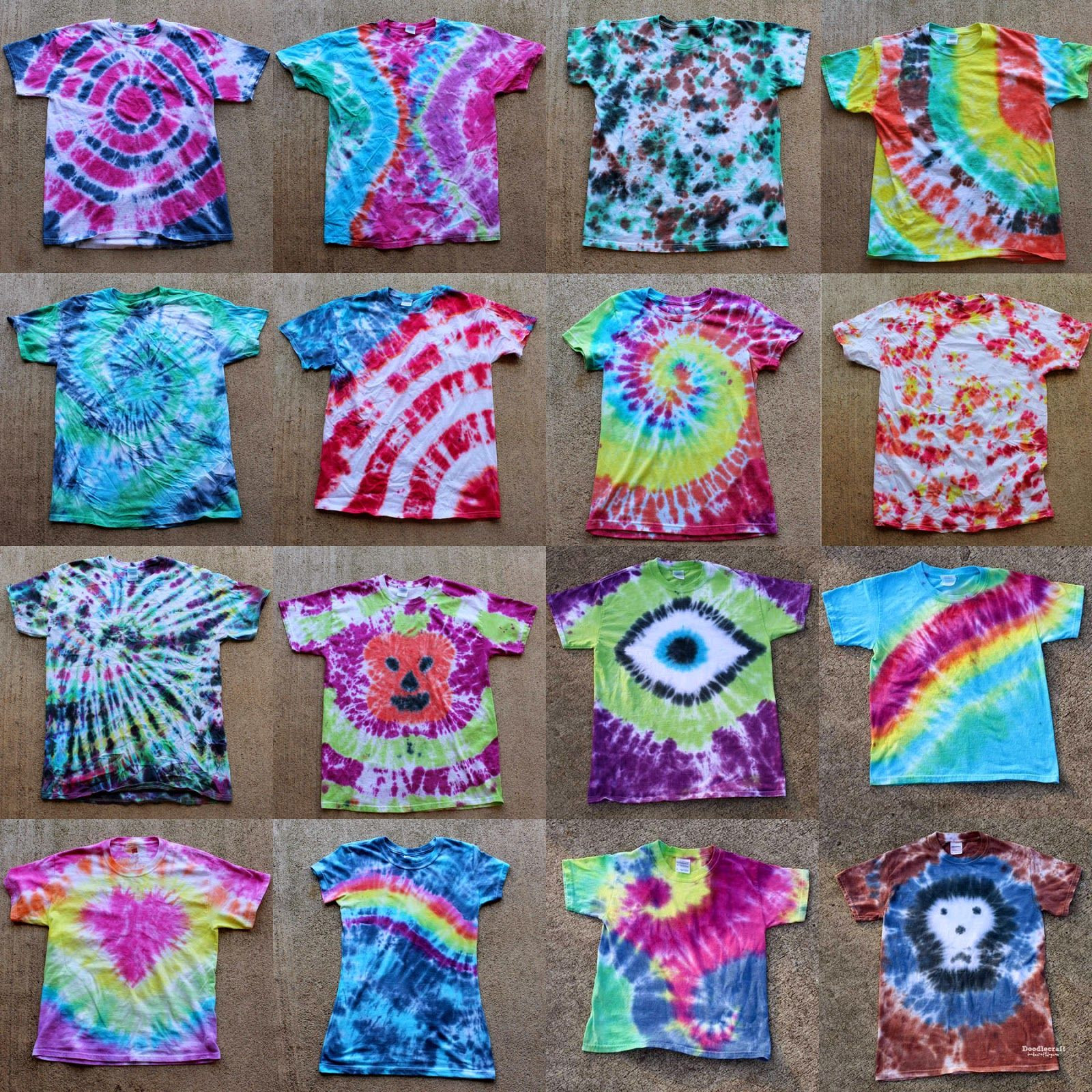 Best ideas about Tie Dye Shirts DIY
. Save or Pin Doodle Craft Tulip Tie Dye T shirt Party Now.