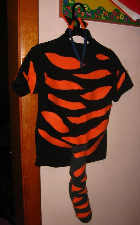 Best ideas about Tiger Costume DIY
. Save or Pin Teachings of the Maples Home Simple Homemade Costumes Now.