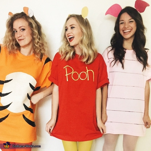 Best ideas about Tigger Costume DIY
. Save or Pin Pooh Bear Piglet and Tigger Costume Now.