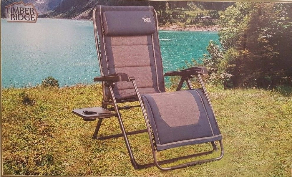 Best ideas about Timber Ridge Zero Gravity Chair
. Save or Pin Timber Ridge Zero Gravity Chair Side Table Lounger Fully Now.