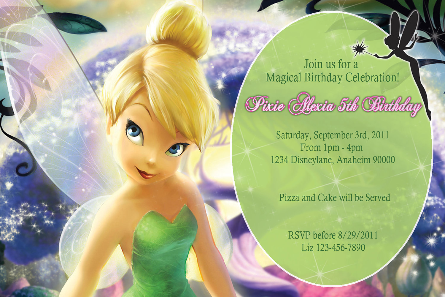 Best ideas about Tinkerbell Birthday Invitations
. Save or Pin Items similar to Pixie Tinkerbell Birthday Invitations DIY Now.