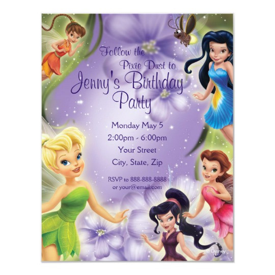 Best ideas about Tinkerbell Birthday Invitations
. Save or Pin Tinker Bell and Friends Birthday Invitation Now.