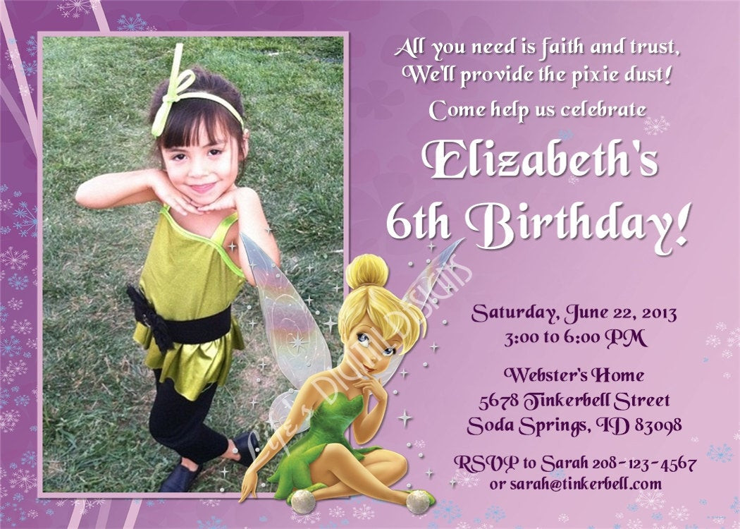 Best ideas about Tinkerbell Birthday Invitations
. Save or Pin Tinkerbell Birthday Invitations Fairy Birthday Invitation Now.
