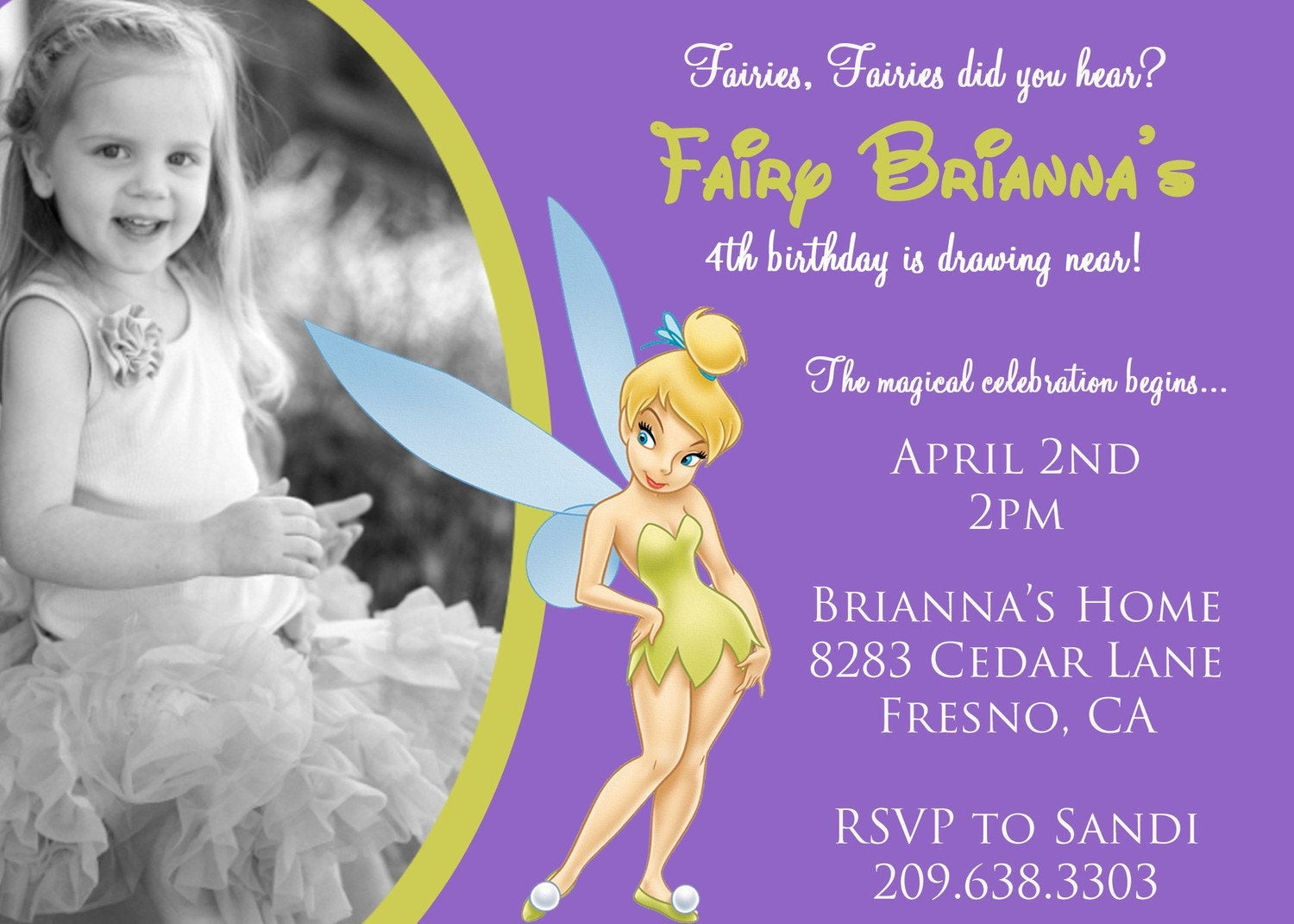 Best ideas about Tinkerbell Birthday Invitations
. Save or Pin Tinkerbell Birthday Invitation with by Now.