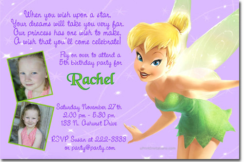 Best ideas about Tinkerbell Birthday Invitations
. Save or Pin Tinkerbell Birthday Invitations Candy Wrappers Thank You Now.