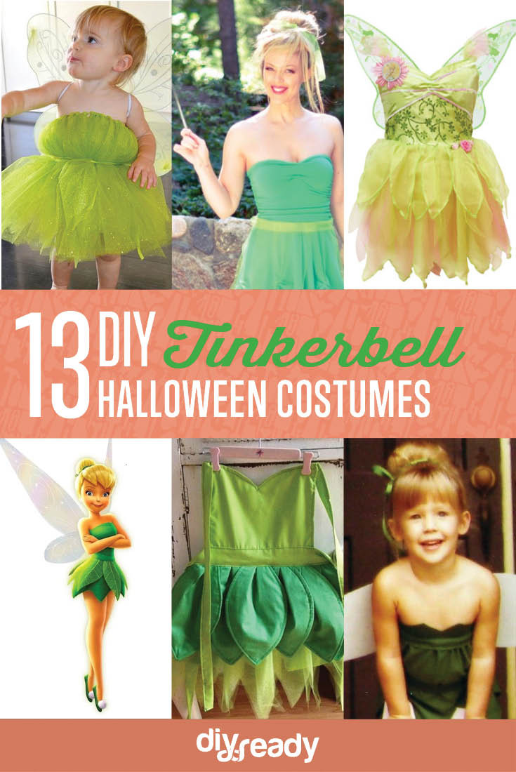 Best ideas about Tinkerbell DIY Costume
. Save or Pin 13 DIY Tinkerbell Costume Ideas DIY Ready Now.