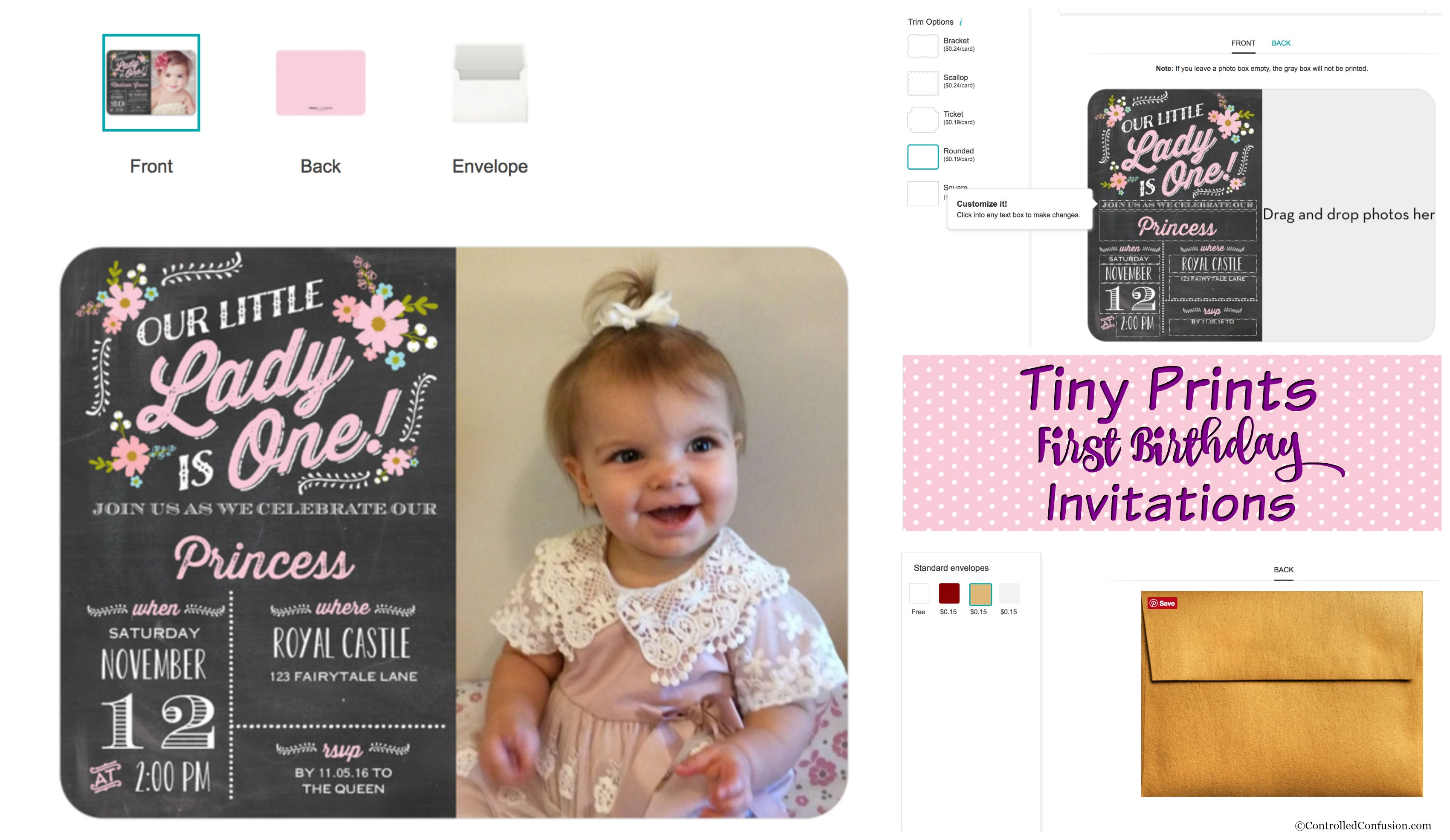 Best ideas about Tiny Prints Birthday Invitations
. Save or Pin invitations Archives Controlled Confusion Now.