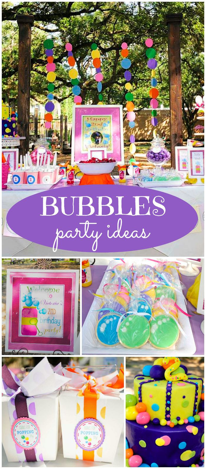 Best ideas about Toddler Girls Birthday Party Ideas
. Save or Pin Bubbles Birthday "Victoria s Bubbles Themed 2nd birthday Now.