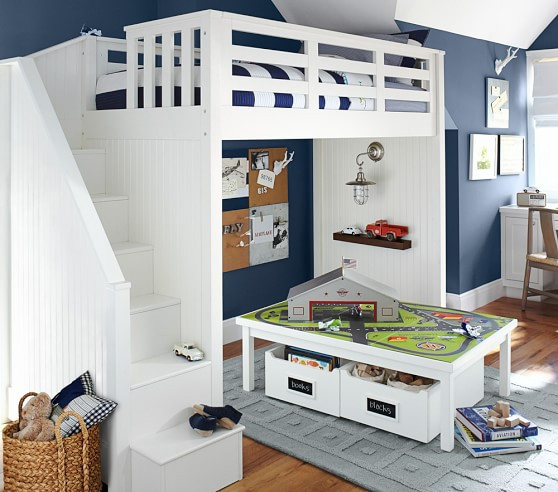 Best ideas about Toddler Loft Bed With Stairs
. Save or Pin Catalina Stair Loft Bed Now.