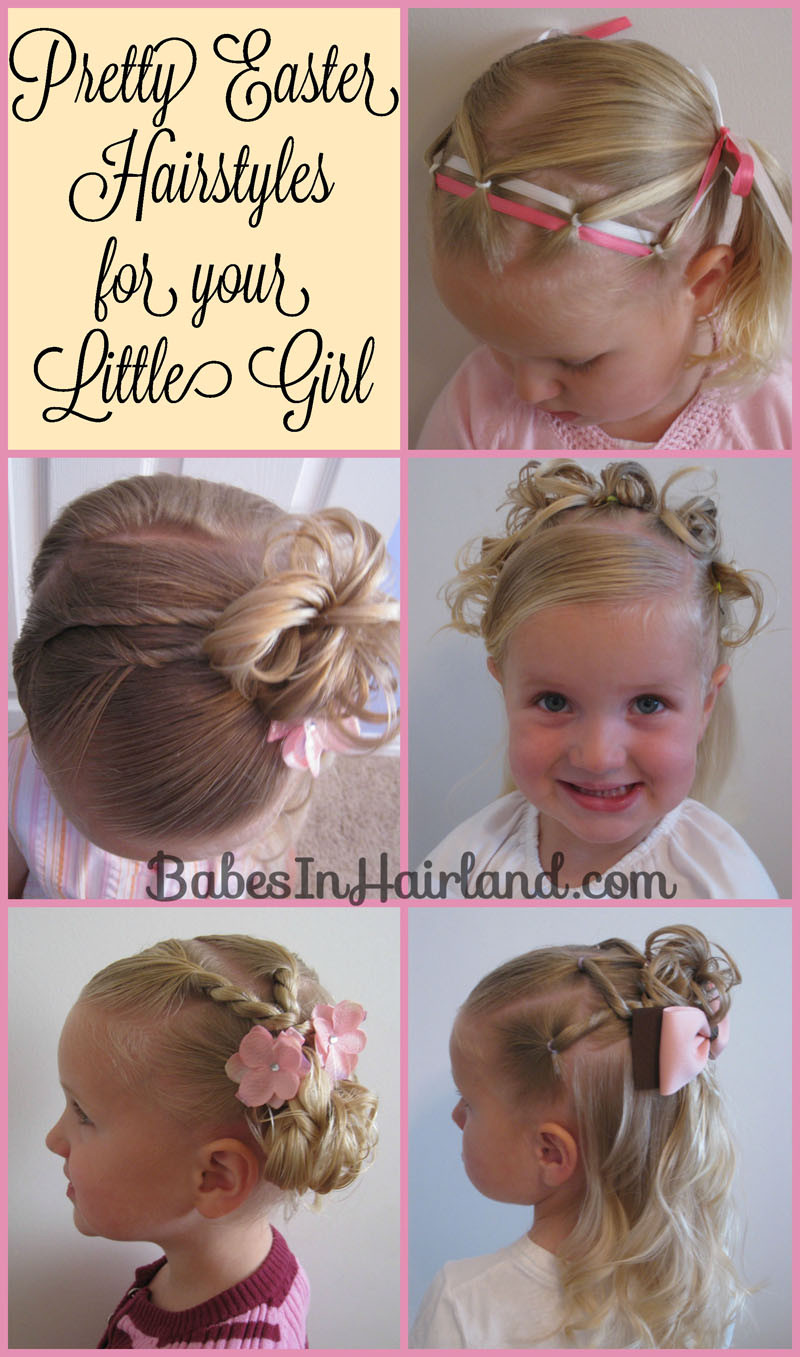 Best ideas about Toddlers Hairstyles Girls
. Save or Pin 5 Pretty Easter Hairstyles Babes In Hairland Now.
