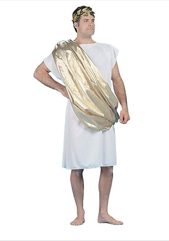 Best ideas about Toga Costumes DIY
. Save or Pin DIY Male Toga Could Even Be Worn With Jeans Now.