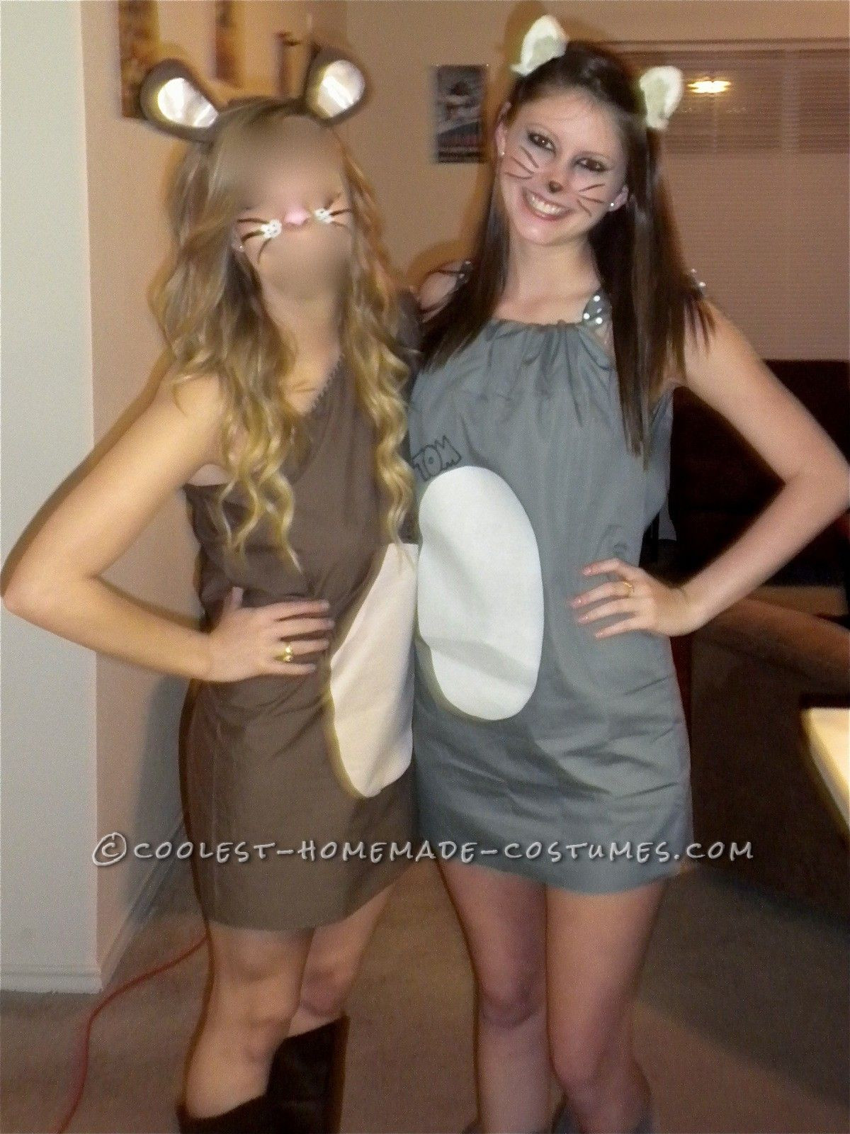 Best ideas about Tom And Jerry Costumes DIY
. Save or Pin Cute Homemade Tom and Jerry Couple Halloween Costume Now.