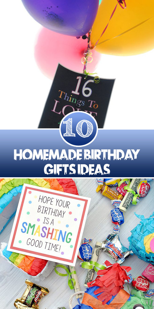 Best ideas about Top 10 Birthday Gifts
. Save or Pin Top 10 homemade birthday ts ideas – Diys and Hacks Now.