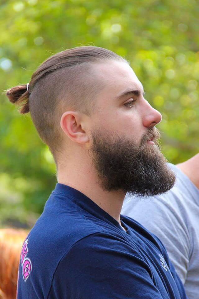 Best ideas about Top Knot Hairstyle Male
. Save or Pin The Undercut Bun Aka The Top Knot Now.