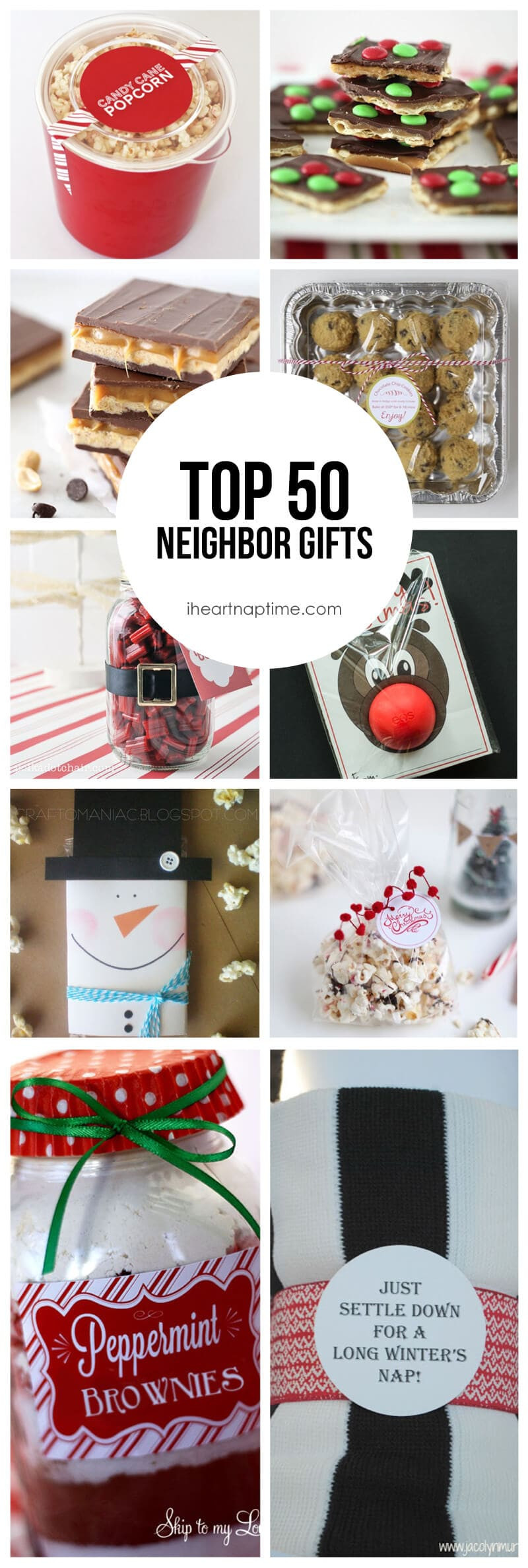 Best ideas about Top Ten Gift Ideas For Neighbors
. Save or Pin Top 50 Neighbor Gift Ideas I Heart Nap Time Now.