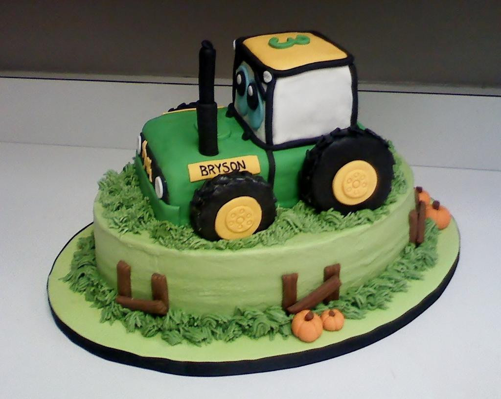 Best ideas about Tractor Birthday Cake
. Save or Pin You have to see Tractor Cake by DeannaSB Now.