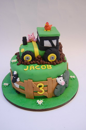 Best ideas about Tractor Birthday Cake
. Save or Pin Two tiered Tractor Cake Beautiful Birthday Cakes Now.