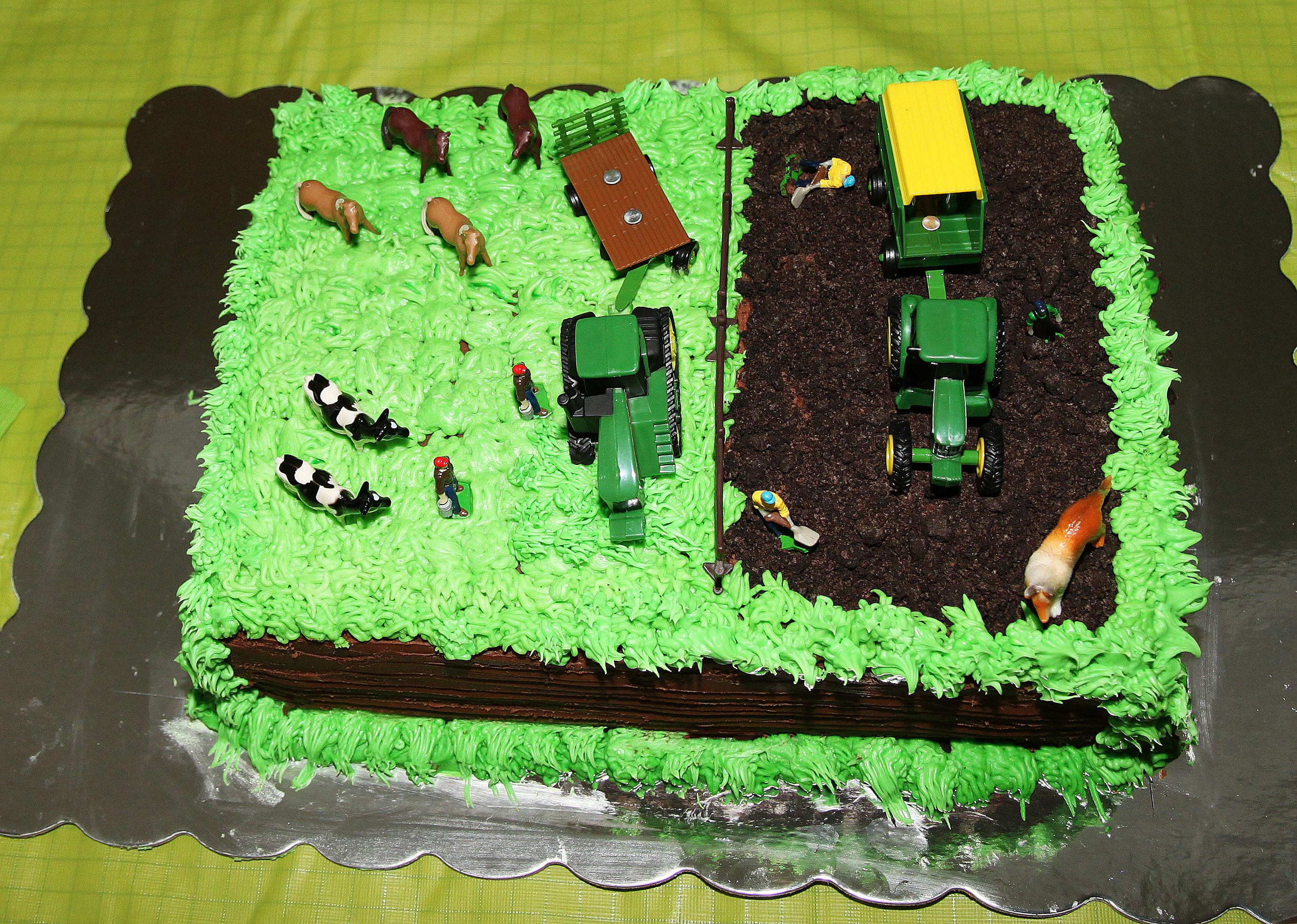 Best ideas about Tractor Birthday Cake
. Save or Pin The Tractor Cake Now.
