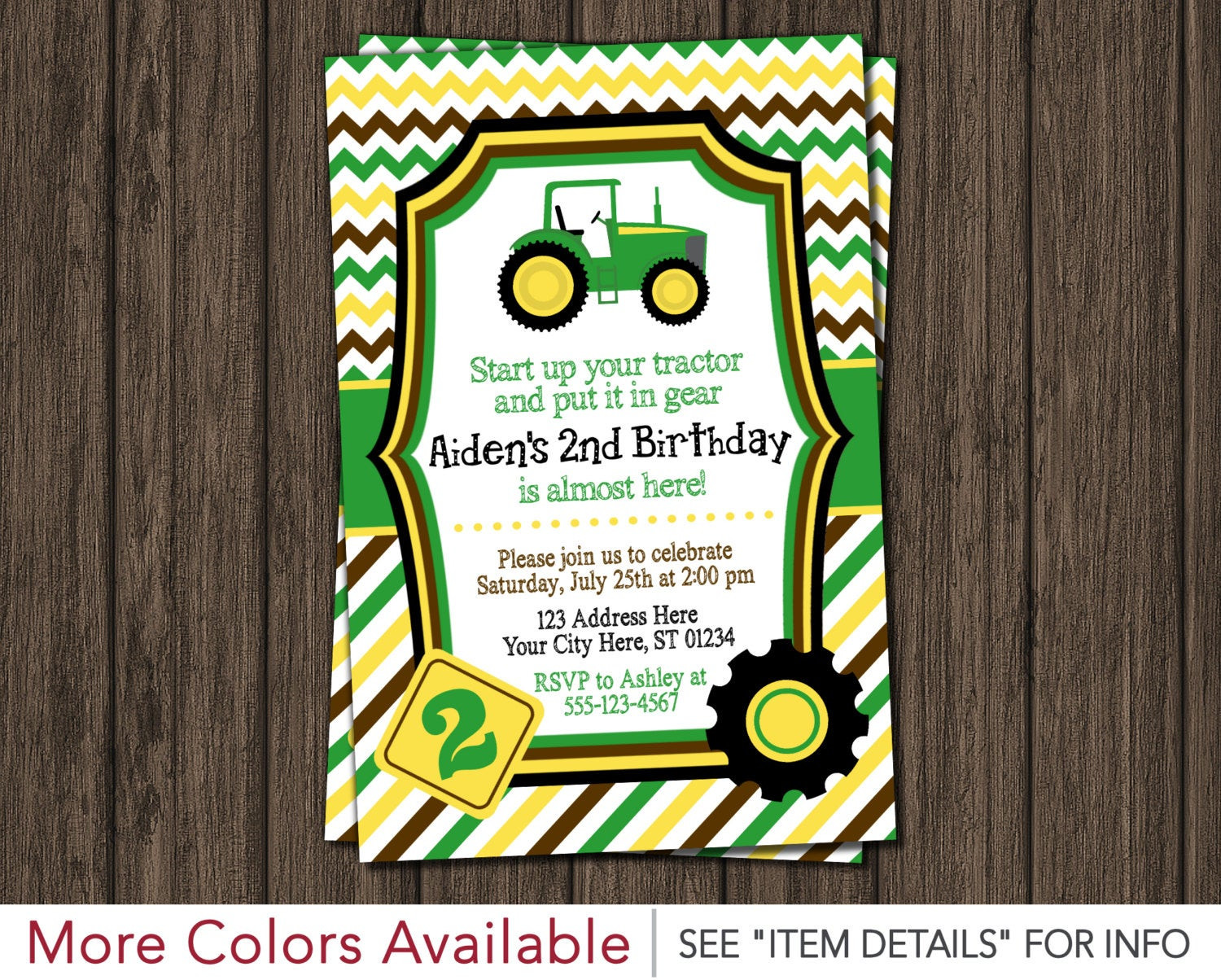 Best ideas about Tractor Birthday Invitations
. Save or Pin Tractor Birthday Invitation Farm Birthday First Birthday Now.