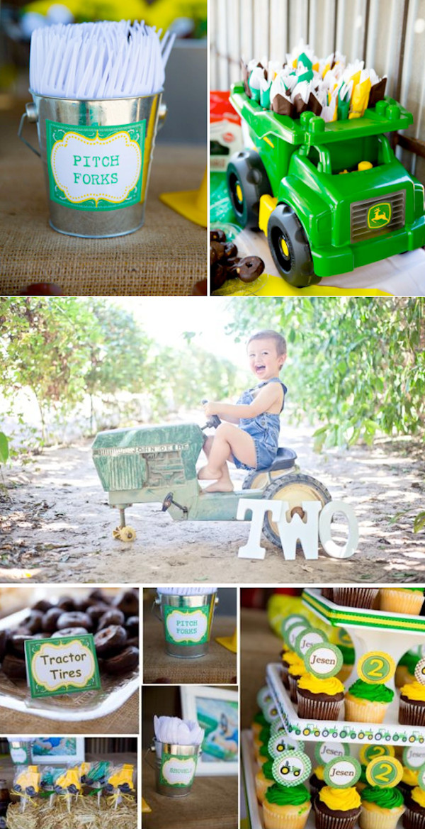 Best ideas about Tractor Birthday Party
. Save or Pin Kara s Party Ideas John Deere Tractor Themed Birthday Now.
