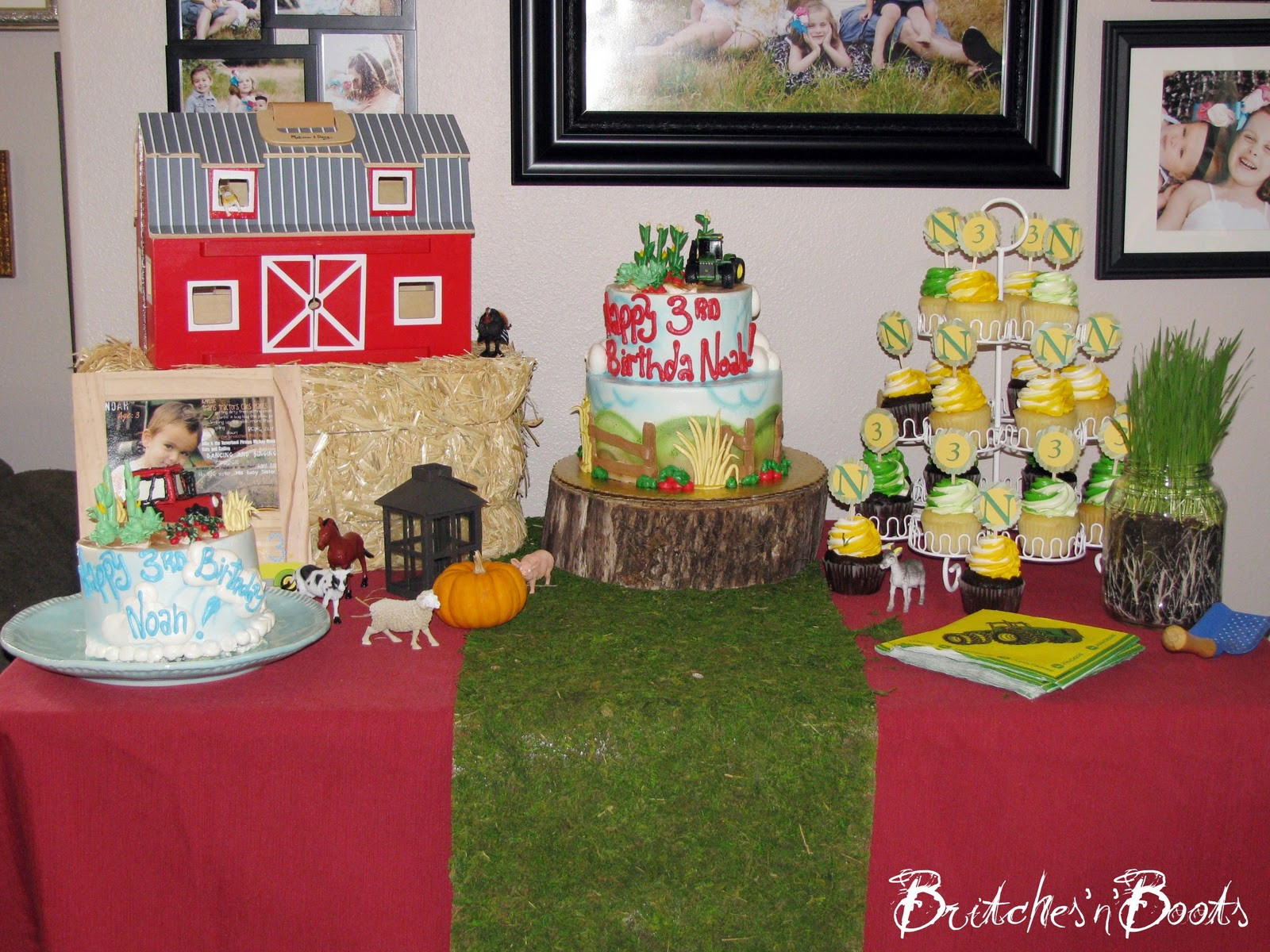 Best ideas about Tractor Birthday Party
. Save or Pin Britches and Boots A Place I Call Home Tractor themed Now.
