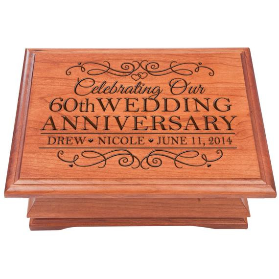 Best ideas about Traditional 60th Birthday Gifts
. Save or Pin 60th wedding anniversary Personalized 60th by Now.