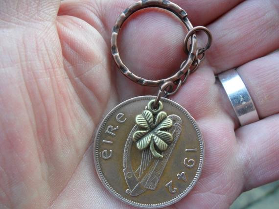 Best ideas about Traditional 75th Birthday Gifts
. Save or Pin 1942 75th birthday t old Irish coin keyring with lucky Now.