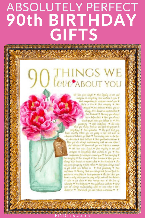 Best ideas about Traditional 90th Birthday Gifts
. Save or Pin 90th Birthday Gift Ideas 25 Best 90th Birthday Gifts Now.