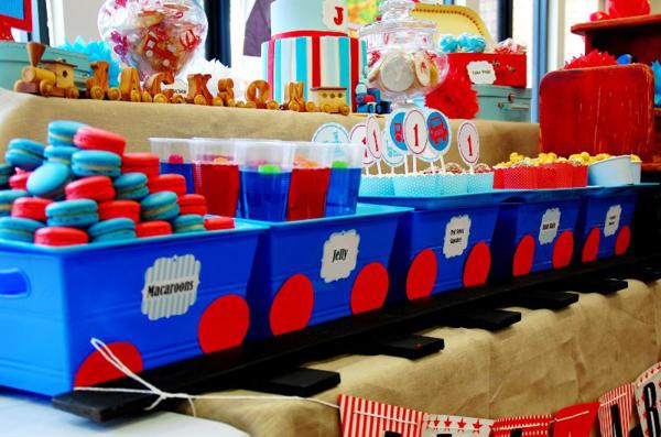 Best ideas about Train Birthday Decorations
. Save or Pin Kara s Party Ideas Train Boy Themed Birthday Party Now.