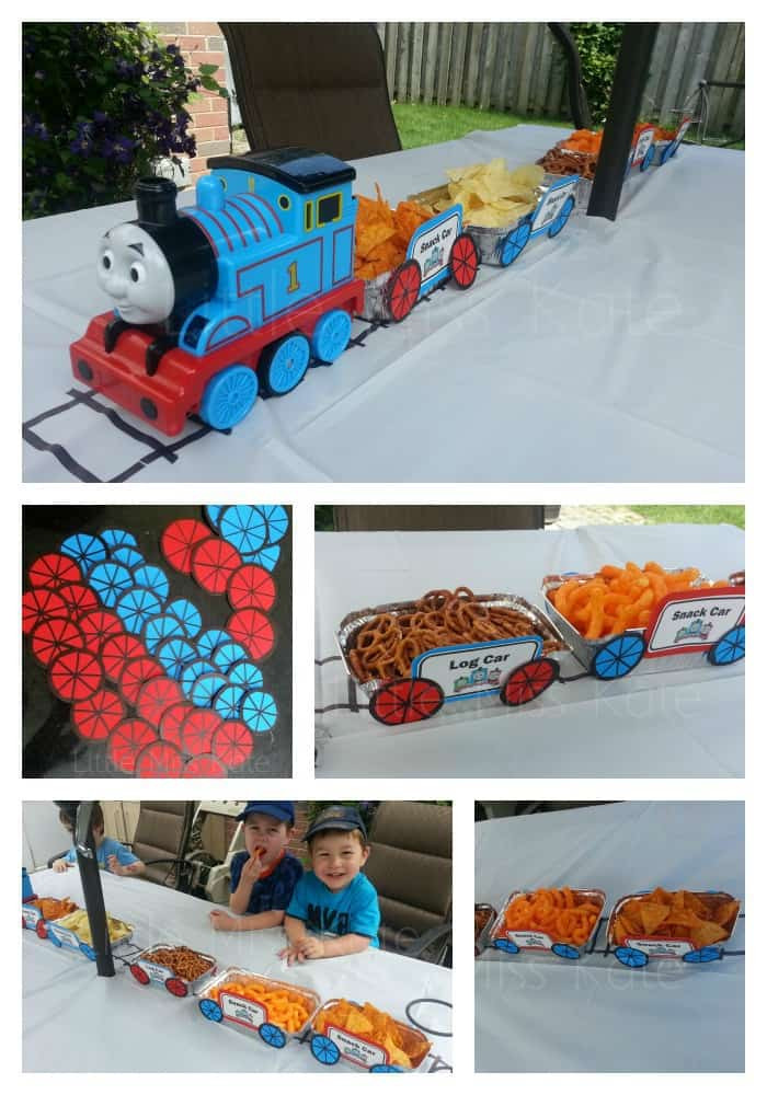 Best ideas about Train Birthday Decorations
. Save or Pin Thomas The Train Party Decorations Little Miss Kate Now.