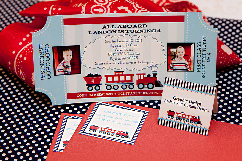 Best ideas about Train Birthday Invitations
. Save or Pin Kara s Party Ideas Train 4th Birthday Party Now.