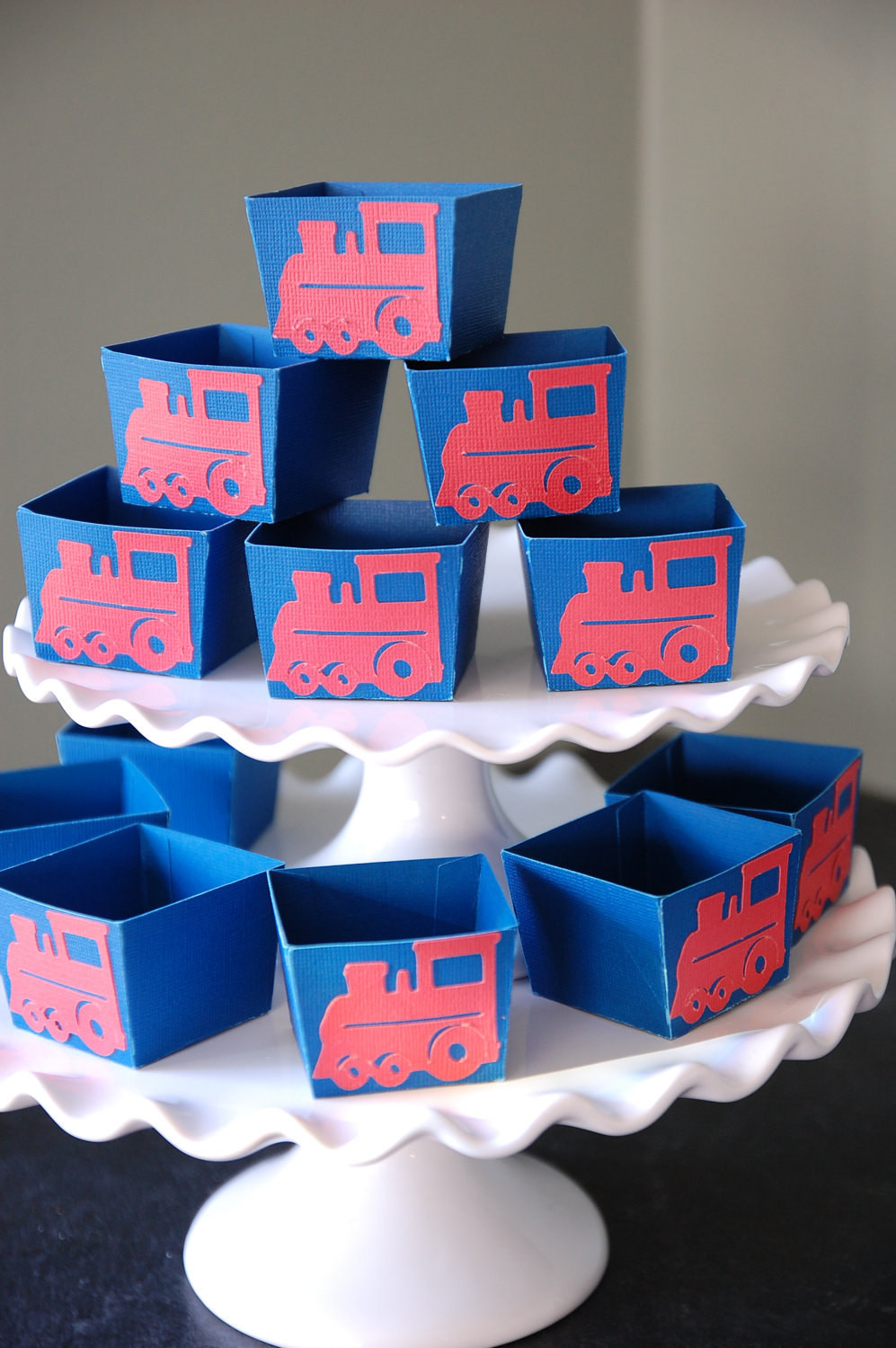 Best ideas about Train Birthday Party Supplies
. Save or Pin Train Candy Cups Train Party Supplies Train Birthday by Now.