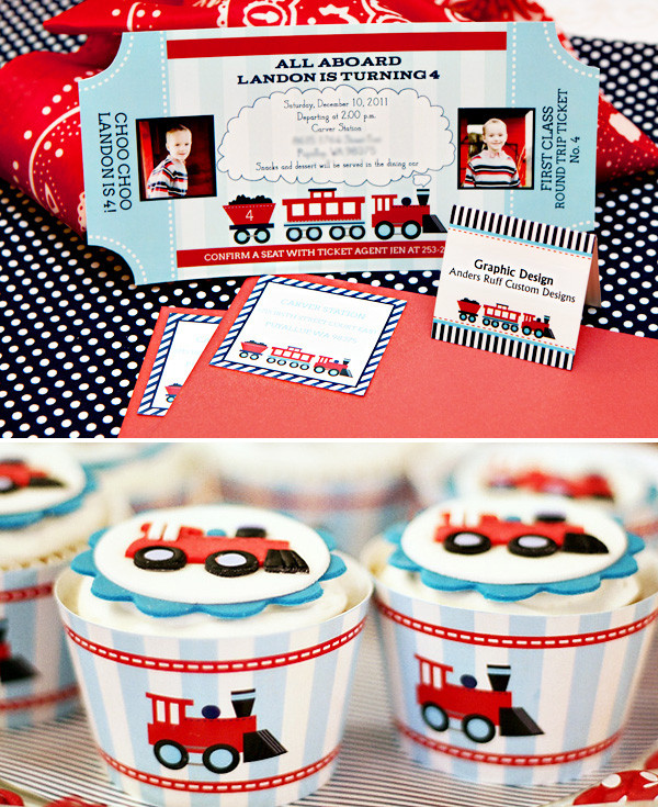 Best ideas about Train Themed Birthday Party
. Save or Pin Adorable train party inspiration DIY party ideas Now.