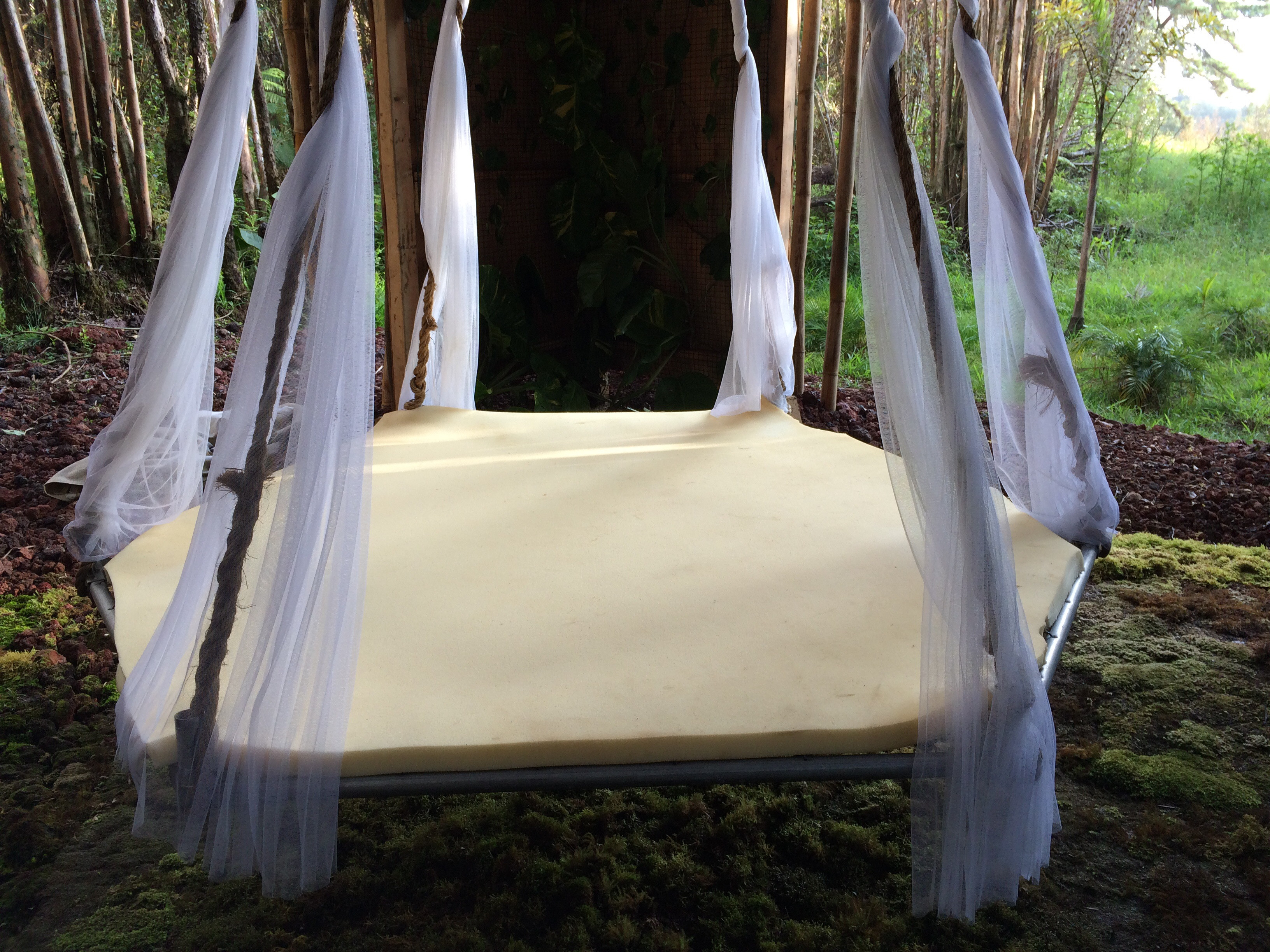 Best ideas about Trampoline Bed DIY
. Save or Pin Make a Hanging Bed out of a Trampoline tinyhouseontheprairie Now.