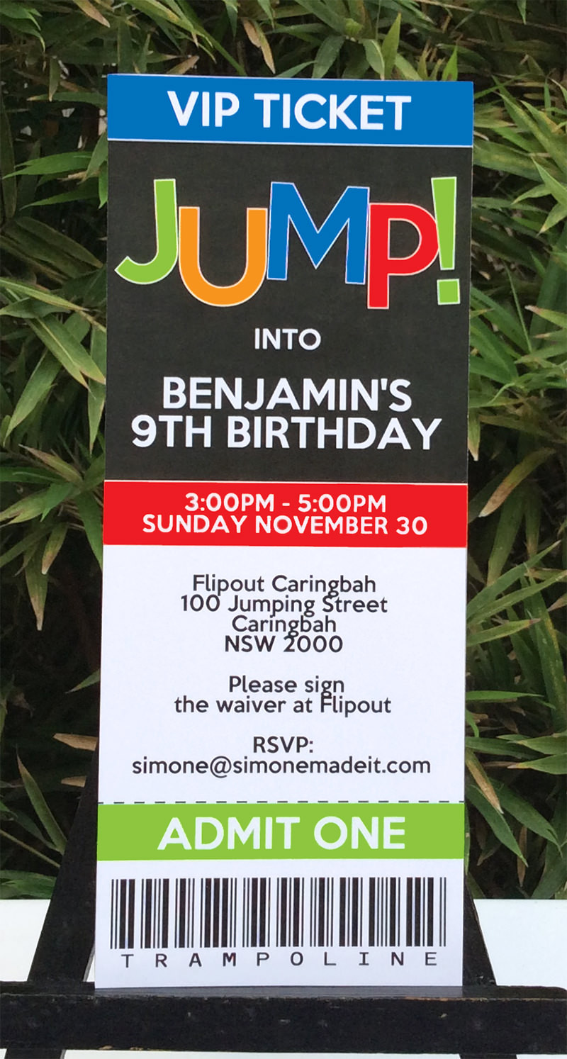 Best ideas about Trampoline Birthday Invitations
. Save or Pin Trampoline Birthday Party Invitations Now.