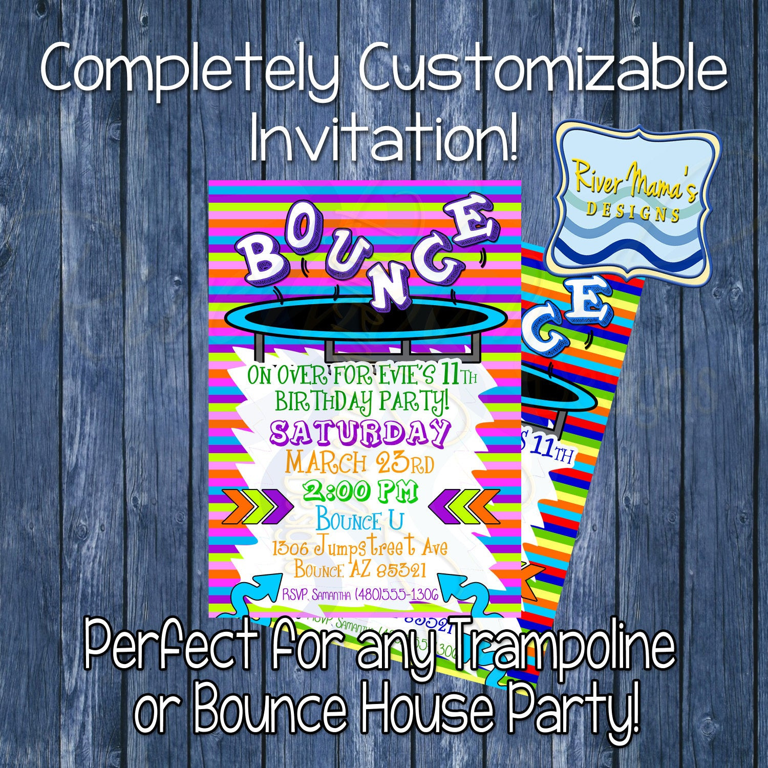 Best ideas about Trampoline Birthday Invitations
. Save or Pin Printable Birthday Invitation Trampoline or by Now.