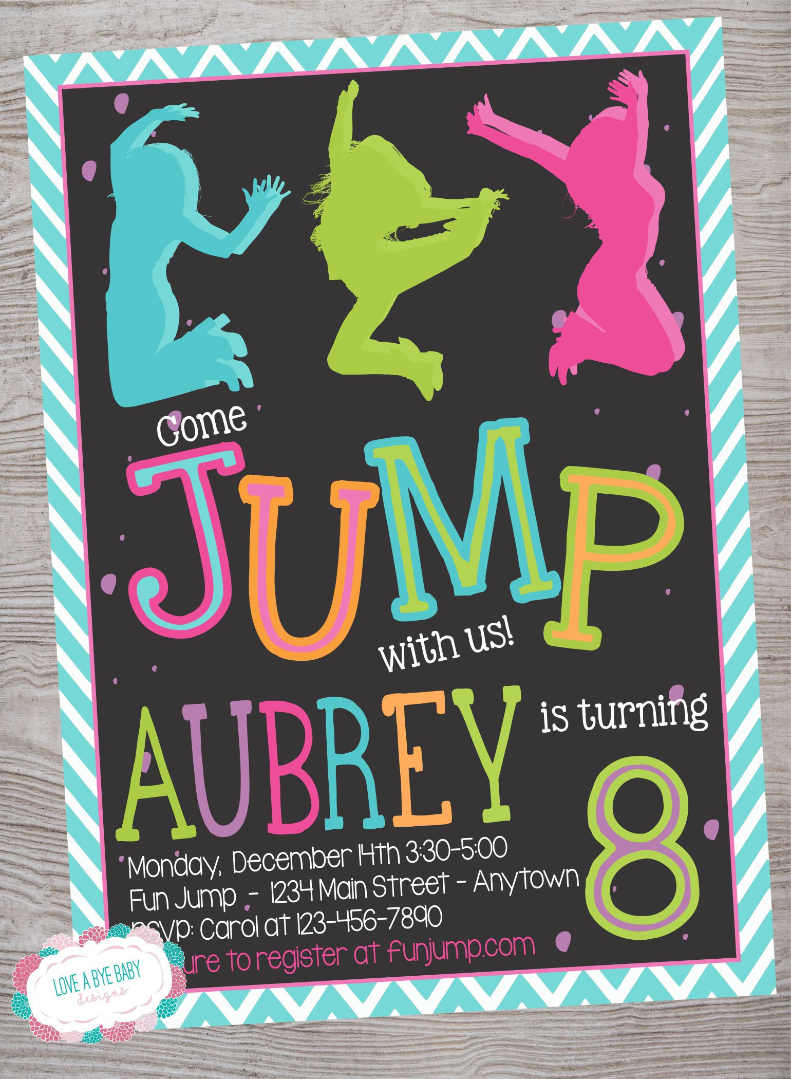 Best ideas about Trampoline Birthday Party Invitations
. Save or Pin Jump trampoline park birthday party invitation printable Now.