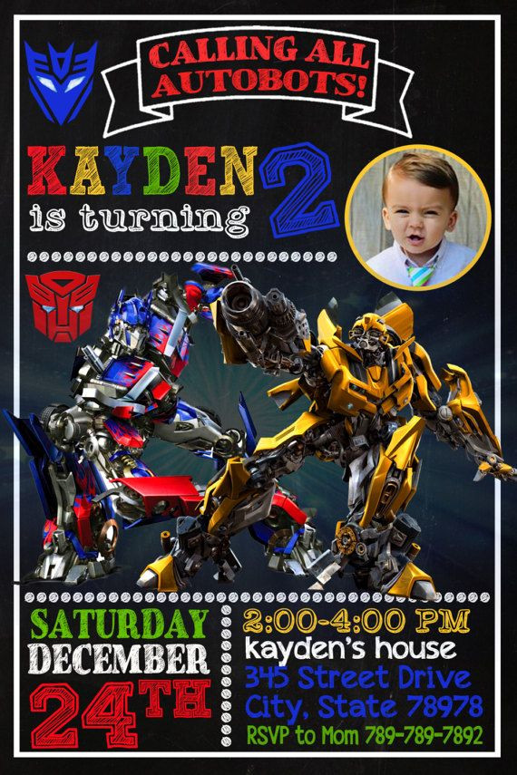 Best ideas about Transformers Birthday Invitations
. Save or Pin Transformers Birthday Transformers Invitation by RetnosArt Now.