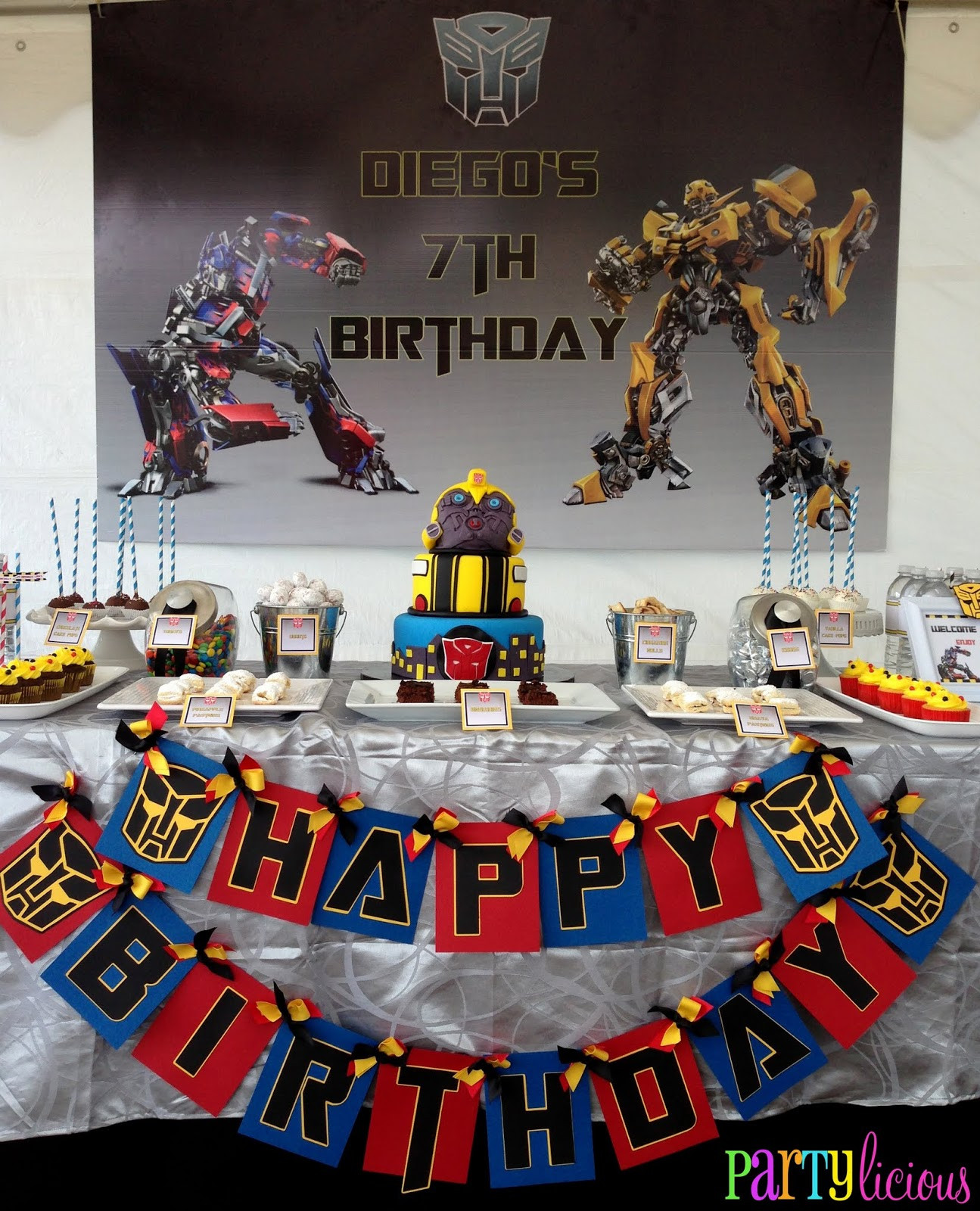 Best ideas about Transformers Birthday Party Ideas
. Save or Pin Partylicious Events PR Transformers Birthday Bash Now.